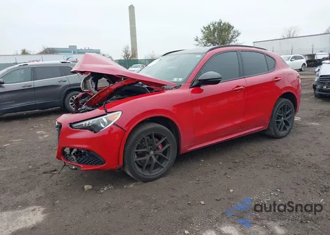2020 Alfa Romeo Stelvio Ti Sport Awd z USA, uszkodzony, nr VIN ZASPAKBNXL7C74423